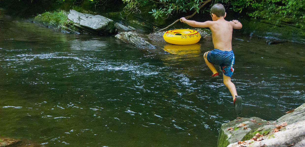 Deep Creek Tubing in the Smokies Near Bryson City NC ... otter diagram 
